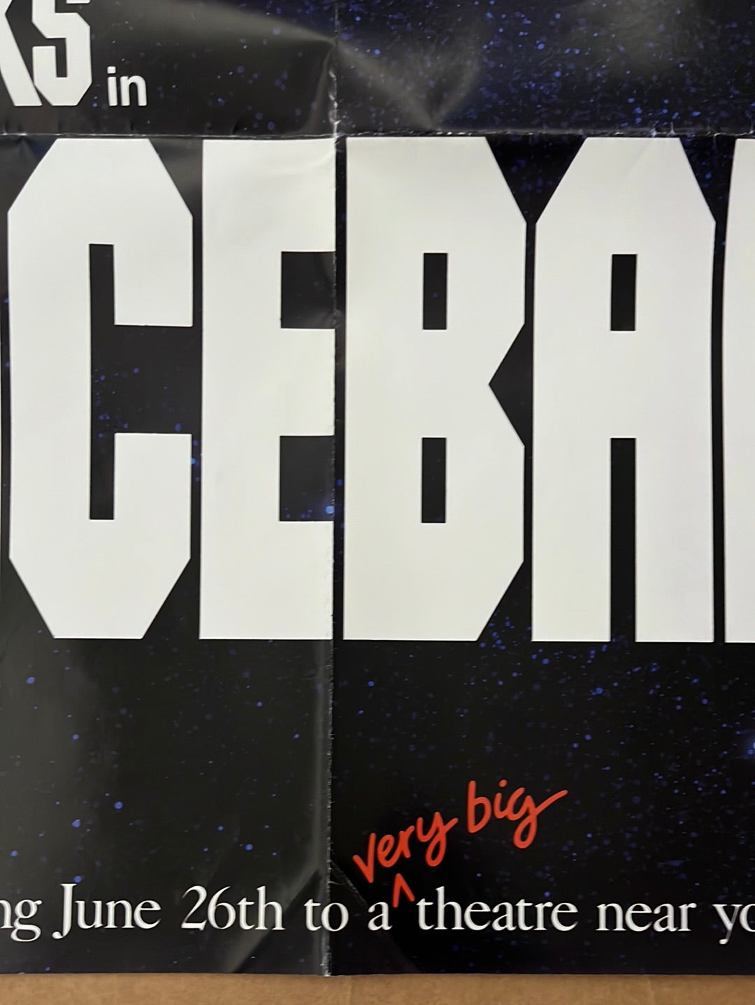 Spaceballs (1986) Original US One Sheet Cinema Poster