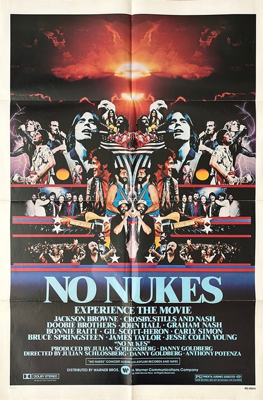 No Nukes Original US One Sheet Cinema Poster