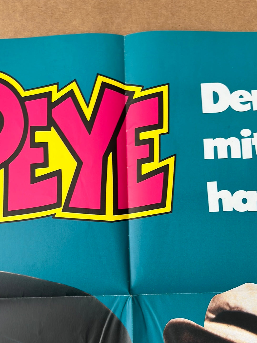 Popeye (1980) Original German A1 Cinema Poster