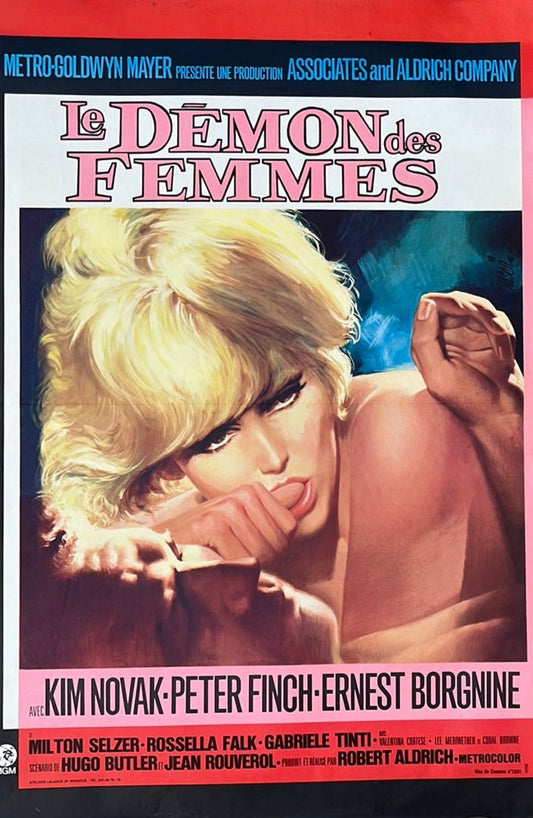 Le Demon Des Femmes Original French Petite Cinema Poster