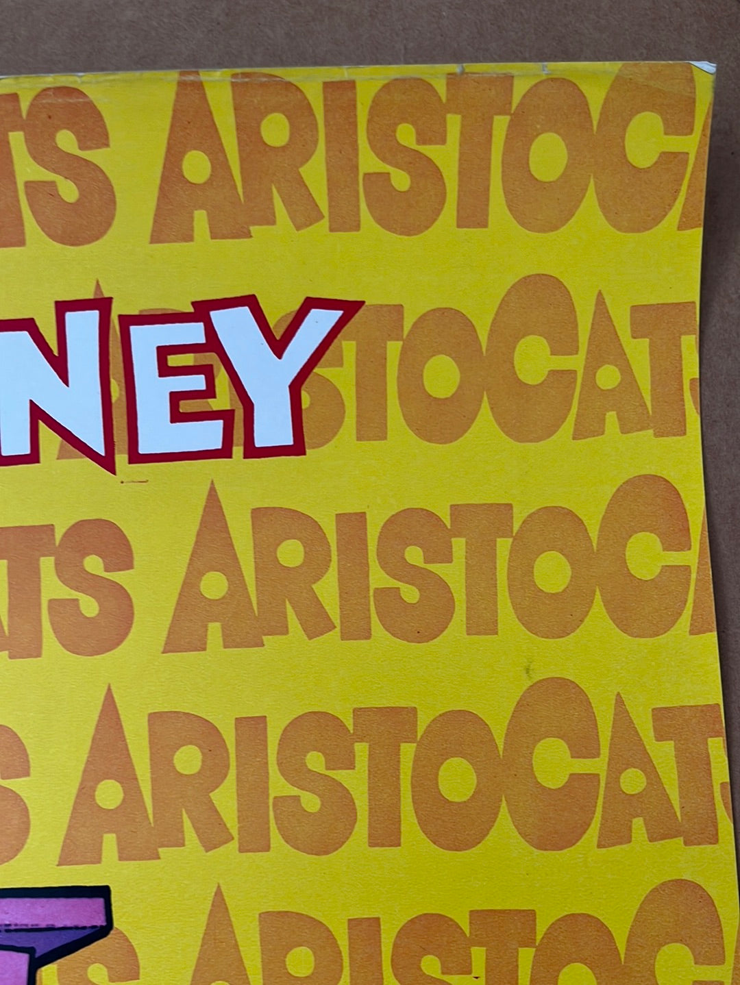 The Aristocats (1971) Original Yugoslavian Cinema Poster