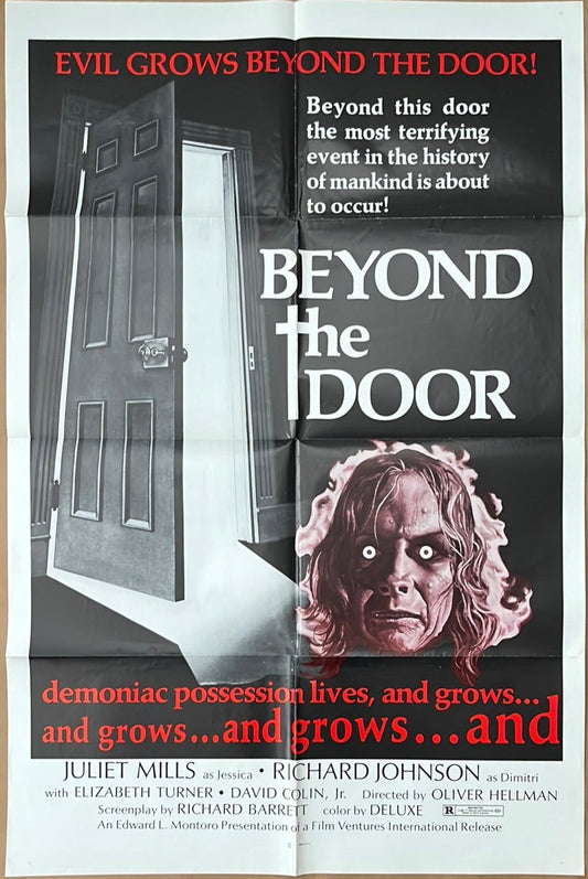 Beyond The Door (1974) Original US One Sheet Cinema Poster