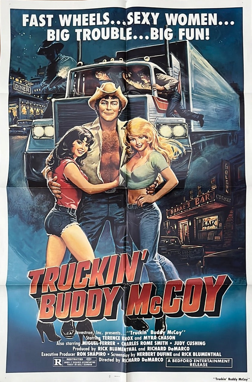 Truckin' Buddy McCoy (1984) Original US One Sheet Cinema Poster