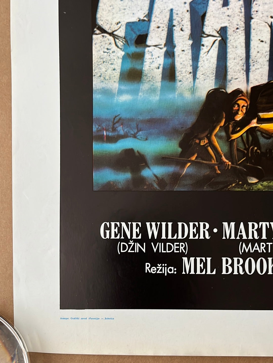 Young Frankenstein - Frankenstajn Junior (1974) Original Yugoslavian Cinema Poster