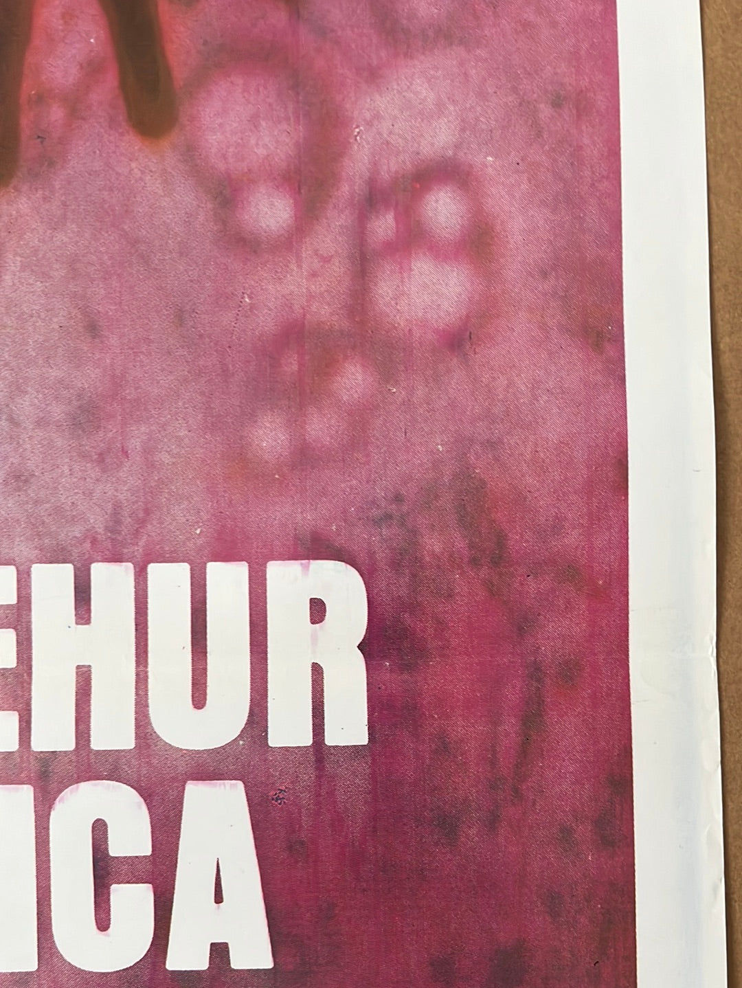 The Blob - Mjehur Ubica (1988) Original Yugoslavian Cinema Poster