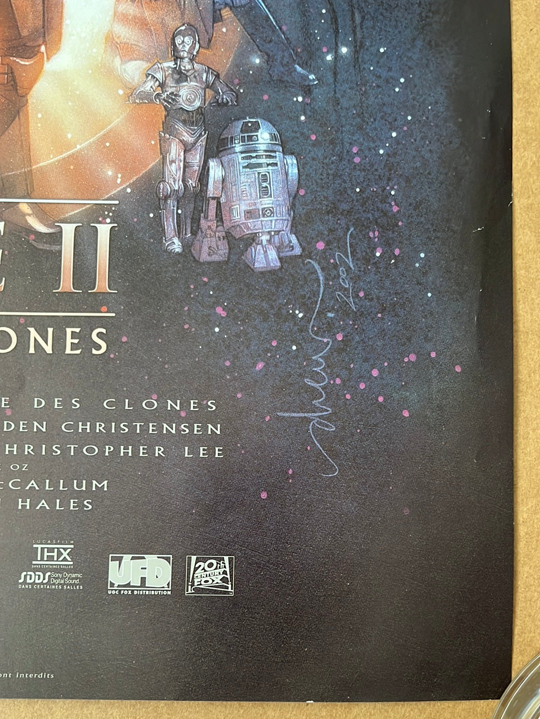 Star Wars Episode II Attack Of The Clones - L'Attque Des Clones (2002) Original French 'Petite' Cinema Poster