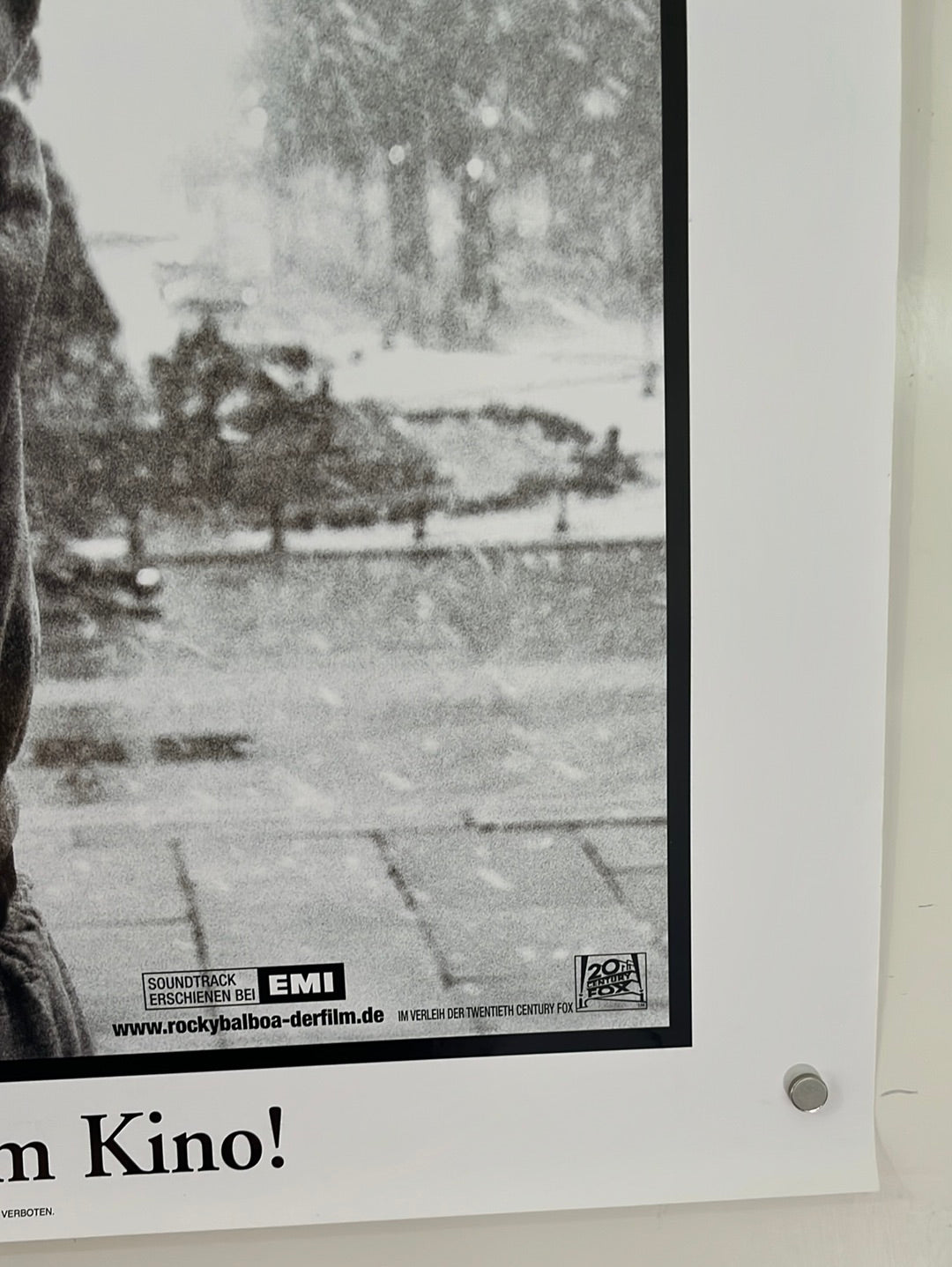 Rocky Balboa (2007) Original German A1 Cinema Poster