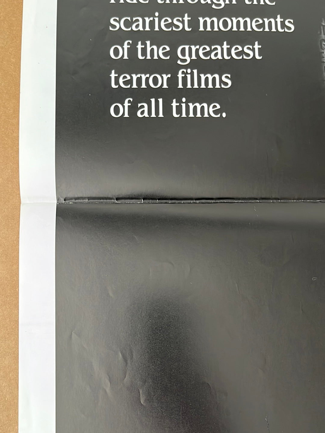 Terror In The Aisles (1984) Original US One Sheet Cinema Poster