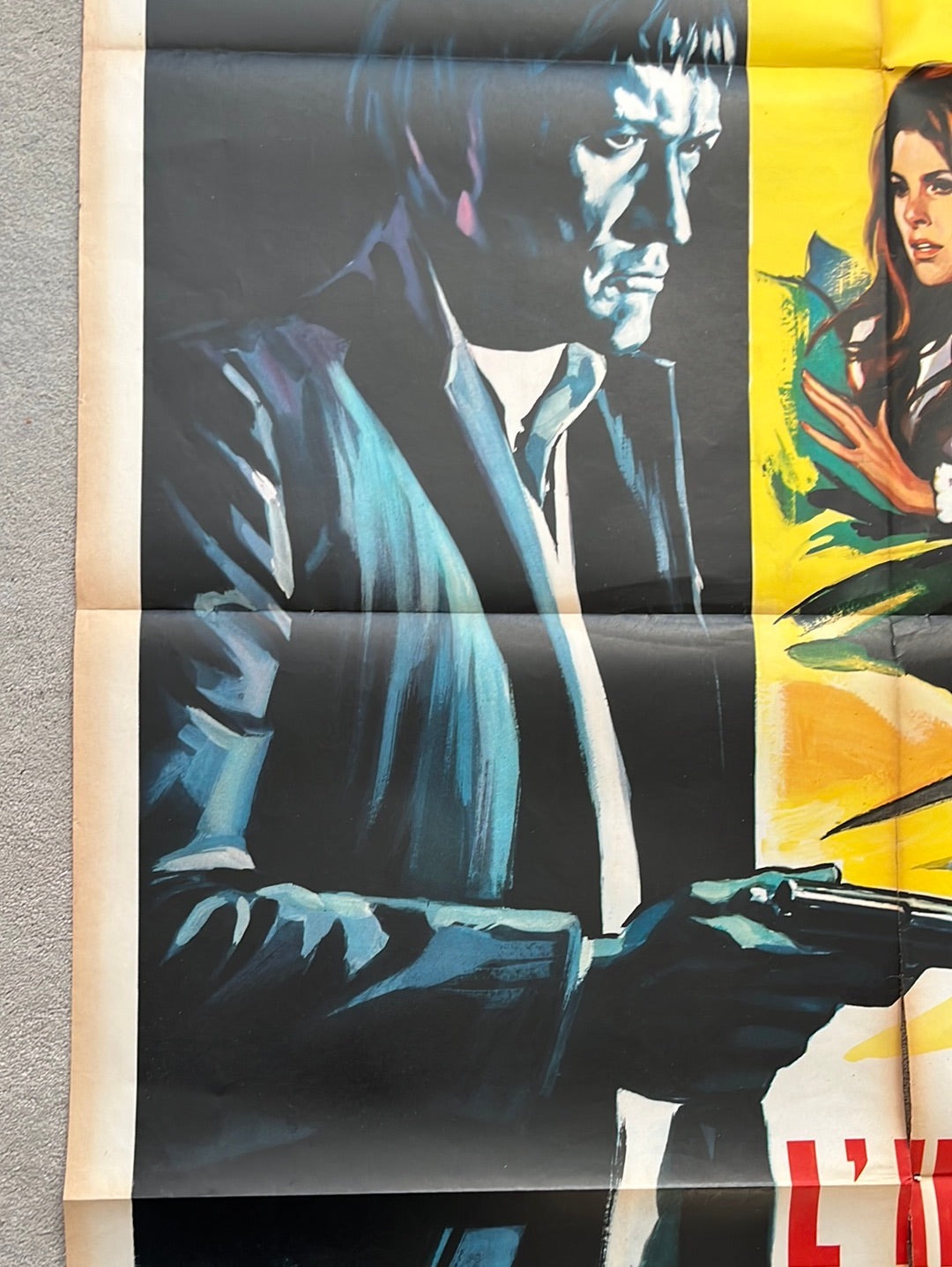 Flareup - L'Implacabile Omicida (1970) Original Italian One Panel Cinema Poster
