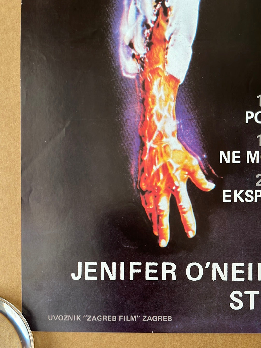 Scanners (1981) Original Yugoslavian Cinema Poster