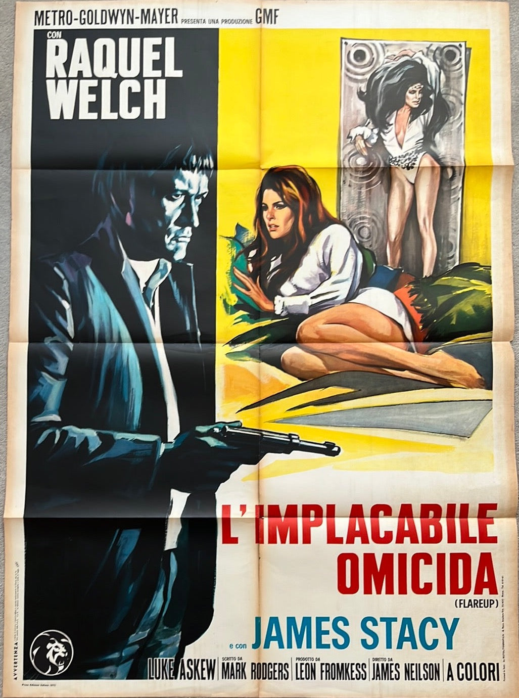 Flareup Original Italian Cinema Poster