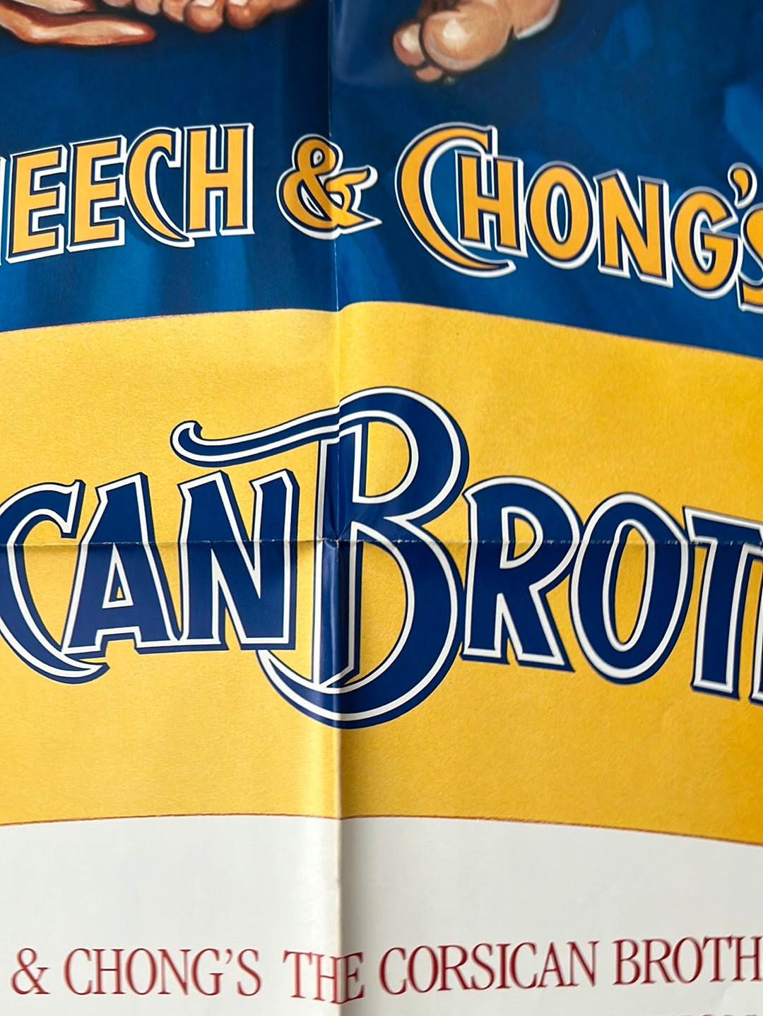 Cheech & Chong's The Corsican Brothers (1984) Original US One Sheet Cinema Poster