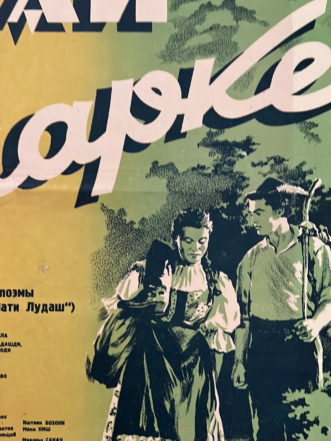 Goose Boy (1953) Original Russian Cinema Poster