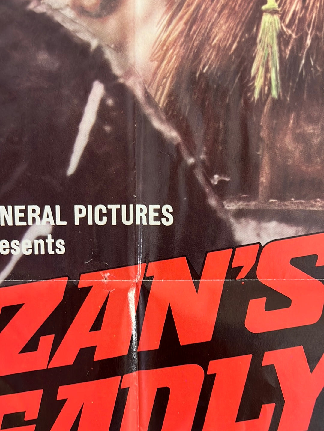 Tarzan’s Deadly Silence (1970) Original US One Sheet Cinema Poster