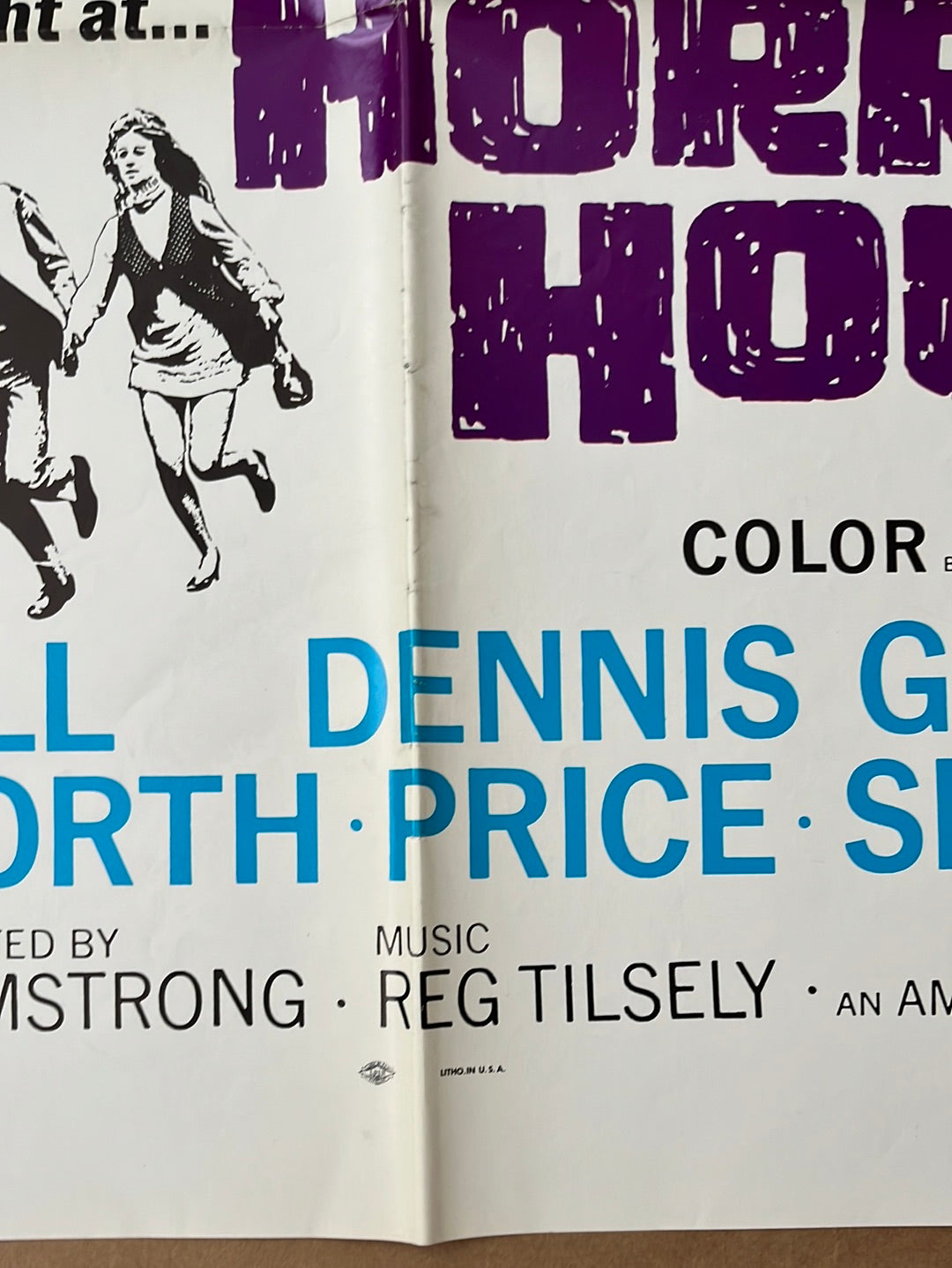 Horror House (1970) Original US One Sheet Cinema Poster