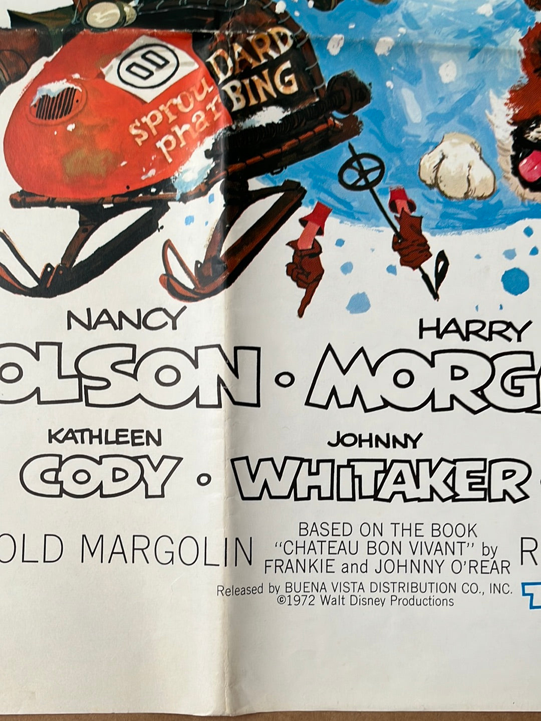 Snowball Express (1974 Re-Release) Original US One Sheet Cinema Poster