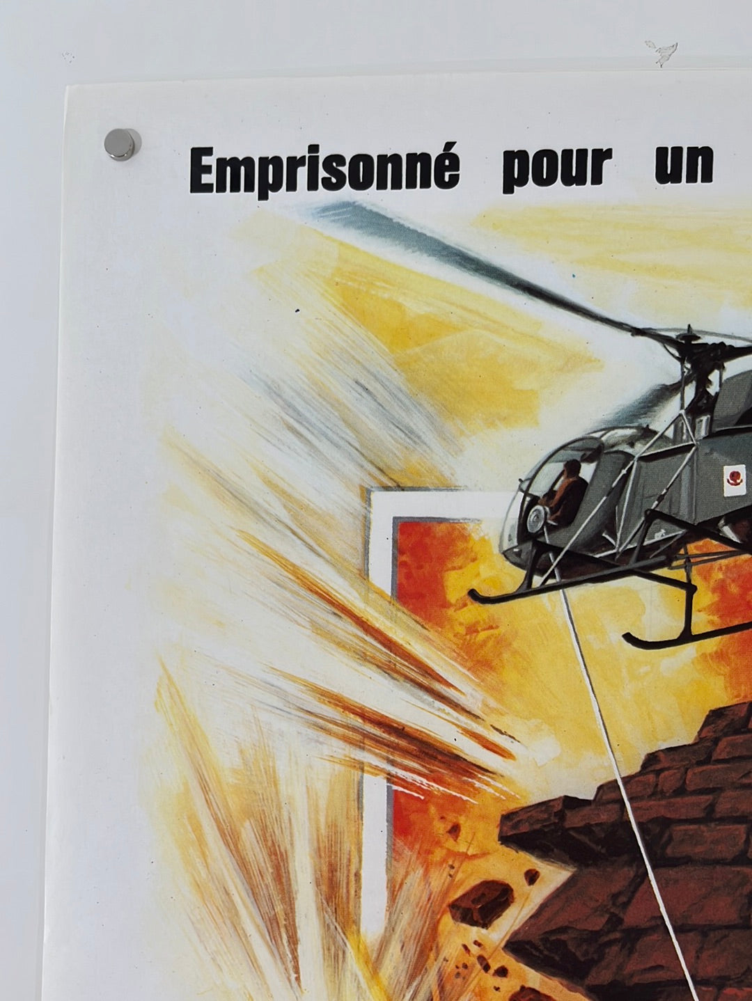 Breakout - L'Evade (1975) Original French Affiche Cinema Poster