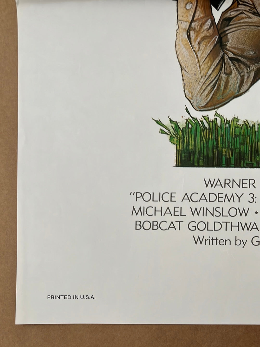 Police Academy 3: Back In Training (1986) Original US One Sheet Cinema Poster