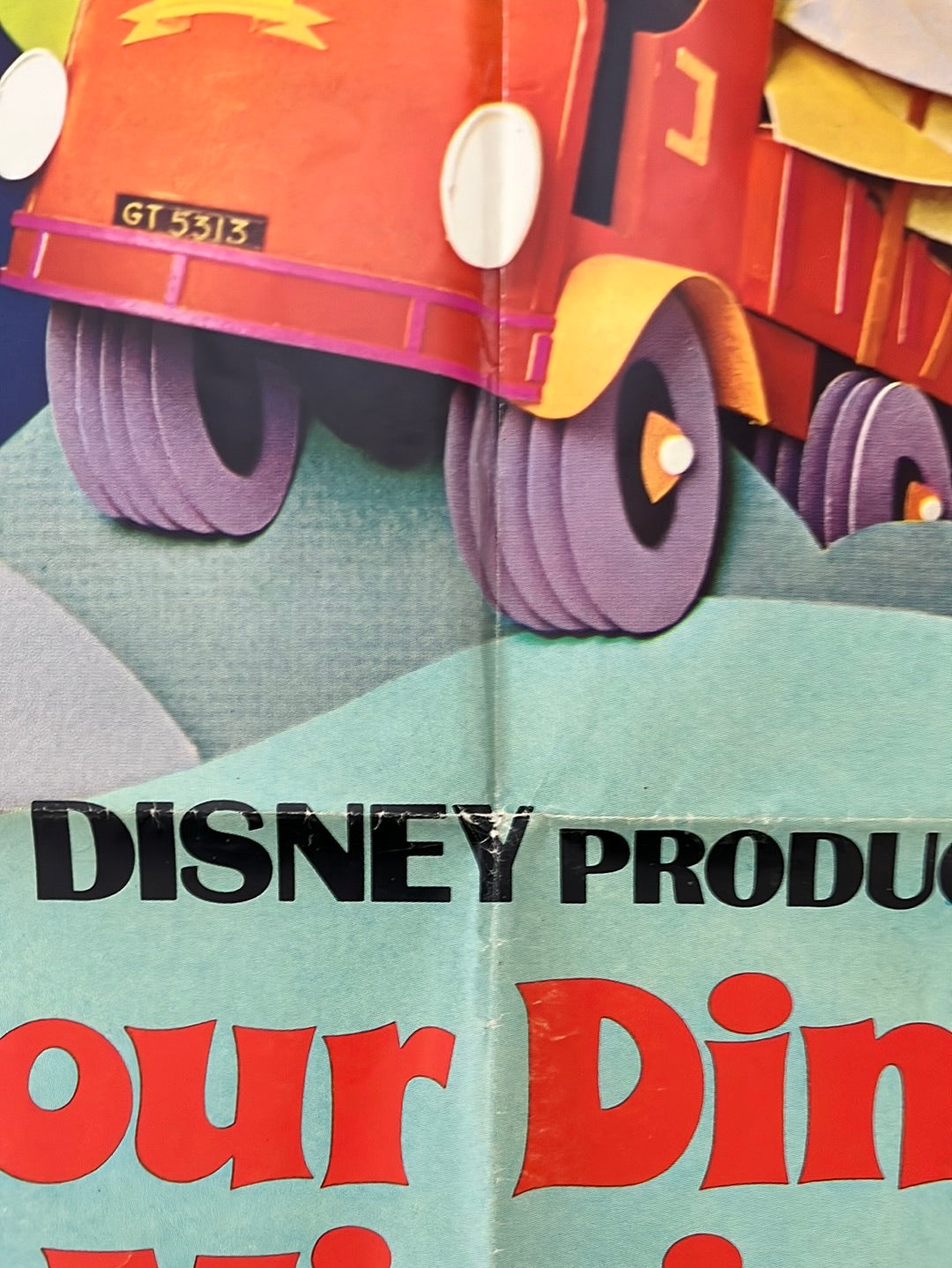 One Of Our Dinosaurs Is Missing (1975) Original US One Sheet Cinema Poster