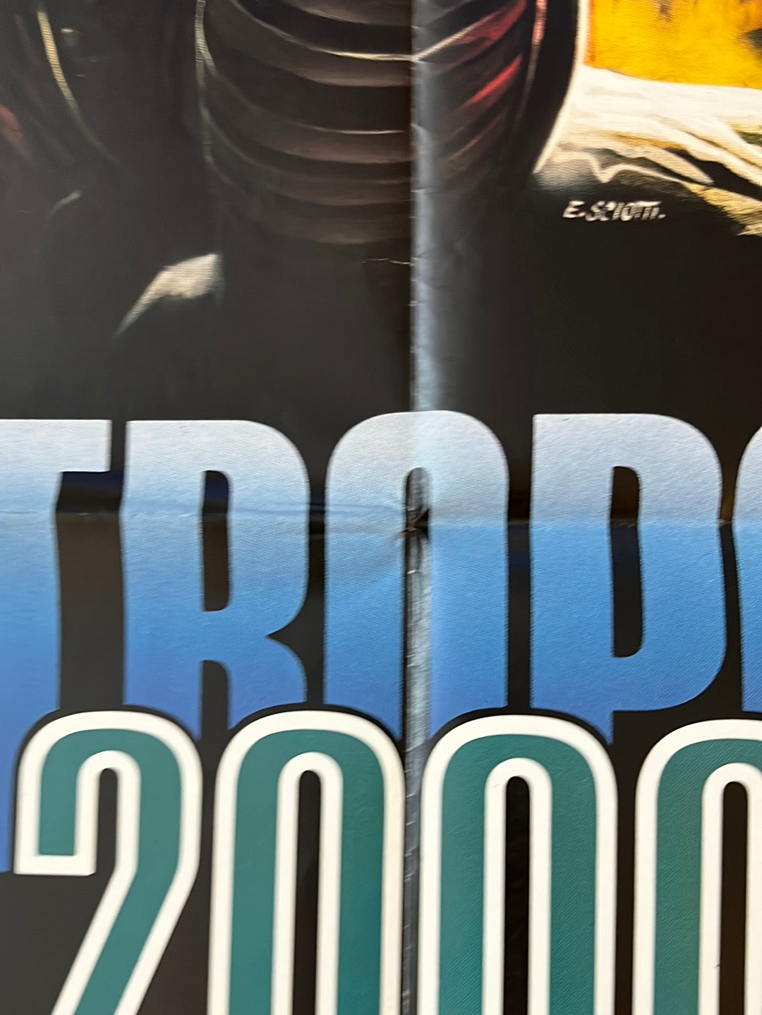The New Barbarians - Metropolis 2000 (1983) Original German A1 Cinema Poster