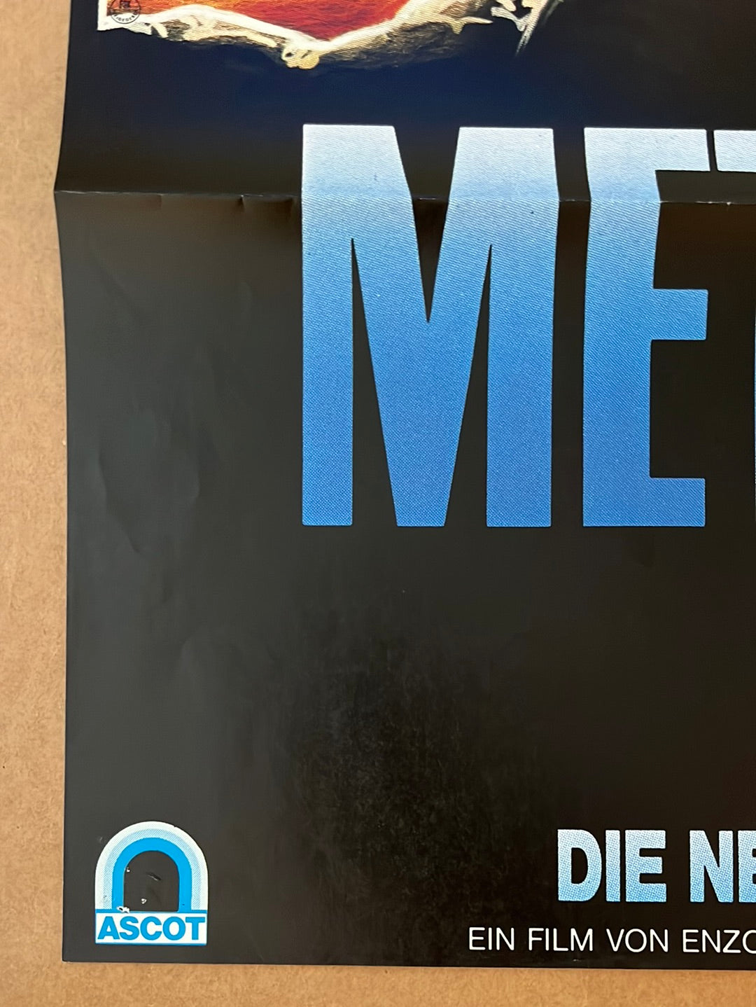 The New Barbarians - Metropolis 2000 (1983) Original German A1 Cinema Poster