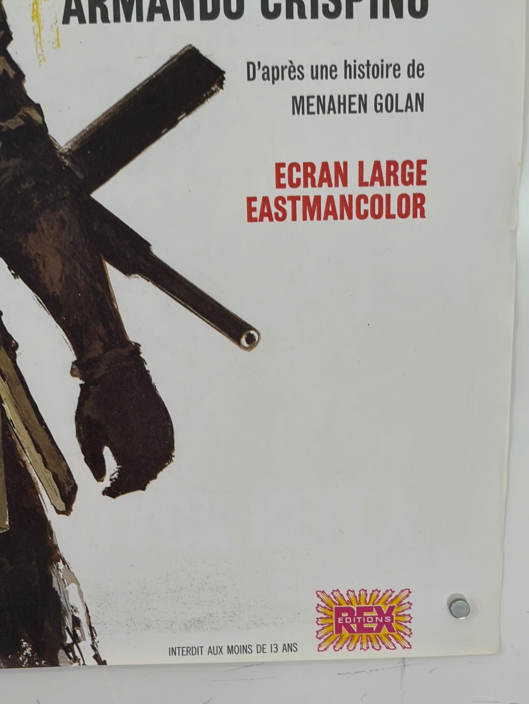 Commandos (1968) Original French Affiche Cinema Poster